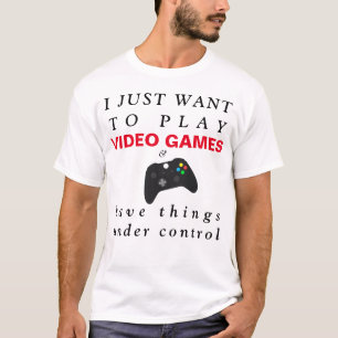 Xbox-Kontrolle-Gamer T-Shirt