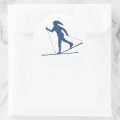 XC-Aufkleber Runder Aufkleber (Tasche)