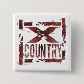 XC Cross Country Runner Button (Vorderseite)