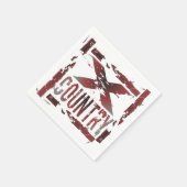 XC Cross Country Runner Paper Napkins Serviette (Ecke)