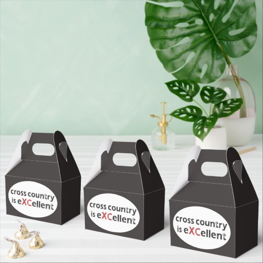 XC Cross Country Running ist © eXCellent Geschenkschachtel (Zahlreiche)