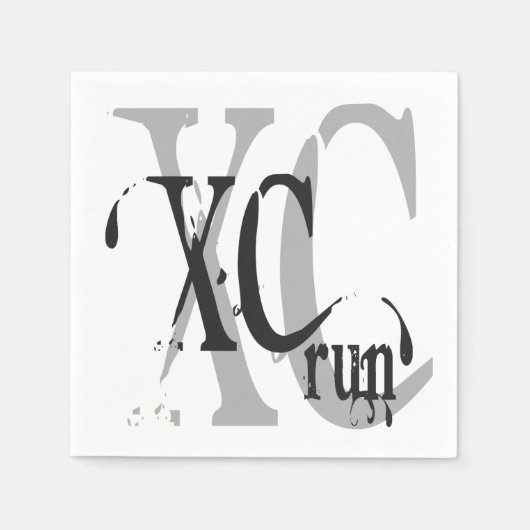 XC Cross Country Running Serviette (Vorderseite)