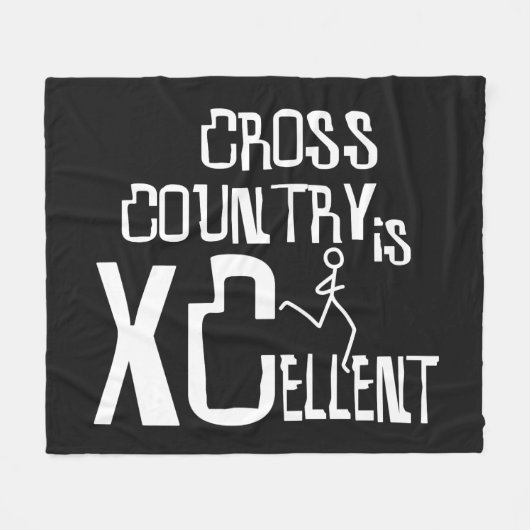 XC Cross Country Running XCellent © Fleecedecke (Vorderseite (Horizontal))