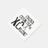 XC Cross Country © XCellent Runner Serviette (Ecke)