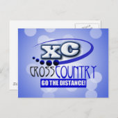 XC CROSS LAND GREIFEN ZUR FERNSEHUNG POSTKARTE (Vorne/Hinten)