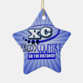 XC GEHEN CROSS COUNTRY DER ABSTAND KERAMIKORNAMENT (Rechts)