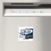 XC MOTTO - Fahren Sie in die Ferne - LAND Magnet (In Situ (Geschirrspüler))