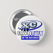 XC MOTTO - gehen der Abstand - CROSS COUNTRY Button (Vorne & Hinten)