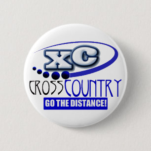 XC MOTTO - gehen der Abstand - CROSS COUNTRY Button