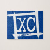 XC Runner - Cross Country Running Puzzle (Horizontal)