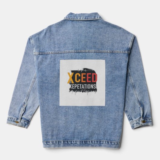 Xceed Xpeztationen Frauen Jeansjacke (Rückseite)