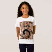 Xcel Bronze Girls Gymnastik Custom T - Shirt (Vorne ganz)
