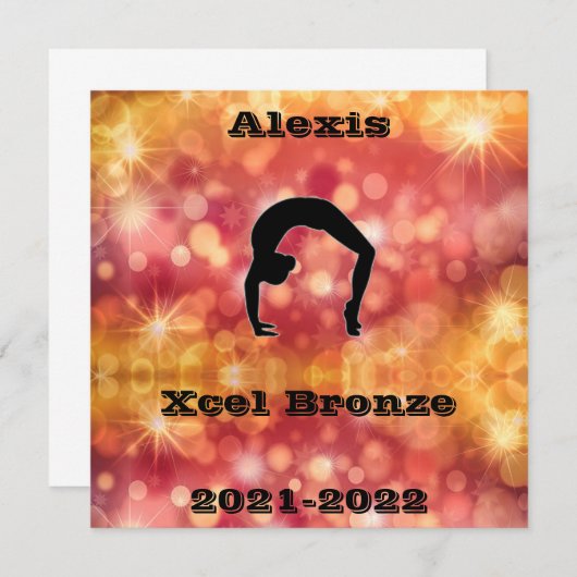 Xcel Bronze Gymnastik (Vorne/Hinten)