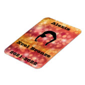 Xcel Bronze Gymnastik Magnet (Linke Seite)