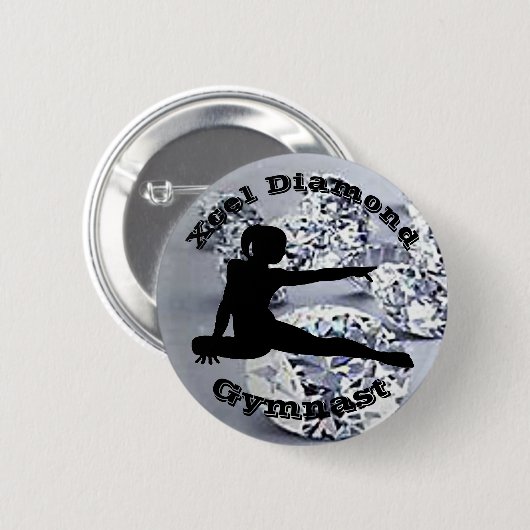 Xcel Diamond Gymnast - Gymnastikschaltfläche für M Button (Vorne & Hinten)