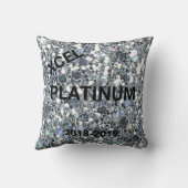 Xcel Platinum Girls Anpassbare Gymnastik Pillow Kissen (Rückseite)