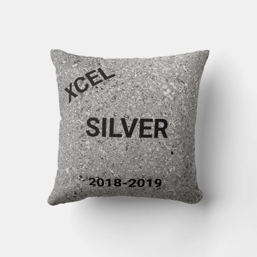 Xcel Silver Girls Gymnastik Keuchkissen Kissen (Rückseite)