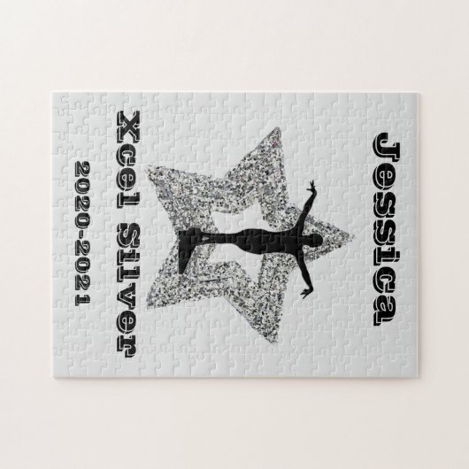 Xcel Silver Gymnastik Jigsaw Puzzle (Horizontal)