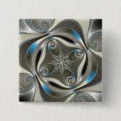 xChrome - Fraktal Button (Vorderseite)