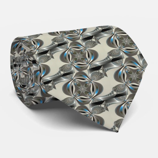 xChrome - Fraktal Krawatte (Gerollt)