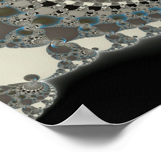 xChrome - Fraktal Poster (Ecke)