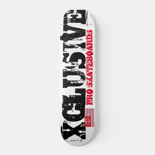 XCLUSIVE SKATEBOARDS / JMT USA (Vorderseite)