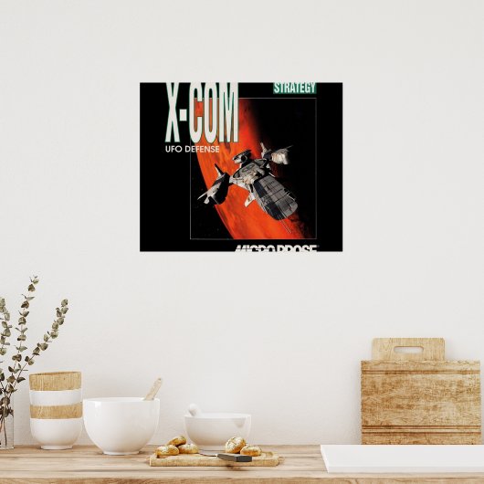 XCOM UFO Defense Poster (Küche)