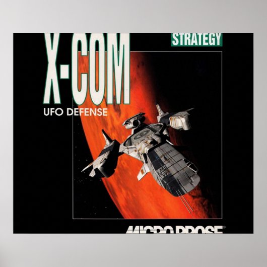 XCOM UFO Defense Poster (Vorne)