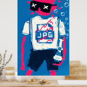 XCOPY Summer JPG WAGMI Farbenfrohe Kunst Mehrere G Poster (Küche)