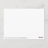 XCOPY Summer WAGMI Cool und stilvoll  Pop Postkarte (Rückseite)