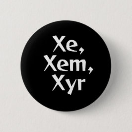 Xe/Xem Pronomen-Knopf Button