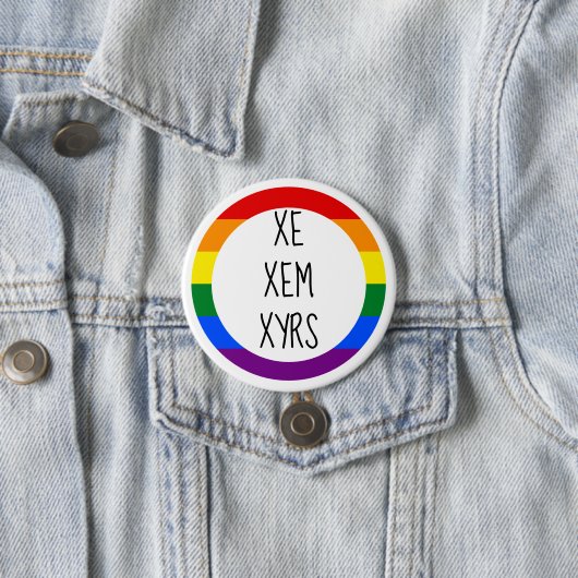 Xe Xem Xyrs Pronoun Button (Beispiel)
