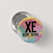 Xe Xem Xyrs Pronouns Button (Vorne & Hinten)
