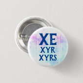 Xe Xyr Xyrs Pronouns Button (Vorne & Hinten)