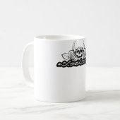 Xealouz Fan Wear BW Kaffeetasse (Vorderseite Links)