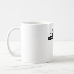 Xealouz Fan Wear BW Kaffeetasse