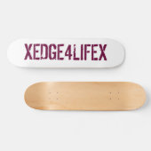 XEDGE4LIFEX Skateboard (Horizontal)