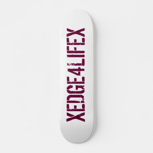 XEDGE4LIFEX Skateboard (Vorne)