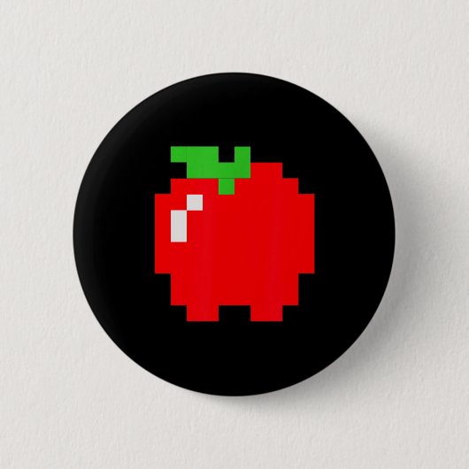 Xel 80s Video Game Halloween Group Costume  Button (Vorderseite)