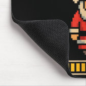 Xel Santa Loading Retro Christmas Gamer Shirt Mousepad (Ecke)