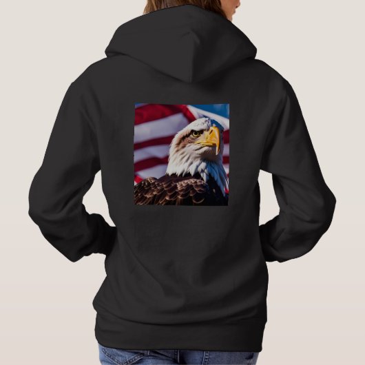 Xen Bald Eagle Hoodie (Rückseite)