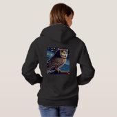 Xen Nachteule Hoodie (Schwarz voll)