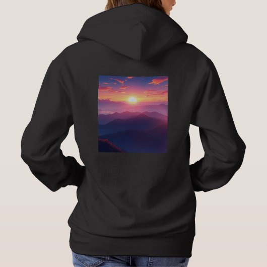 XEN Sunrise Hoodie (Rückseite)