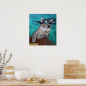 Xena als Piratenposter Poster (Küche)