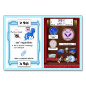 Xena - Xenon Horn Unicorn Trading Card Tischnummer (Vorderseite)