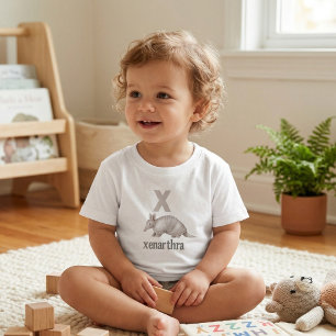 Xenarthra Gürteltier: Pädagogisches Wissenschaftsa Kleinkind T-shirt
