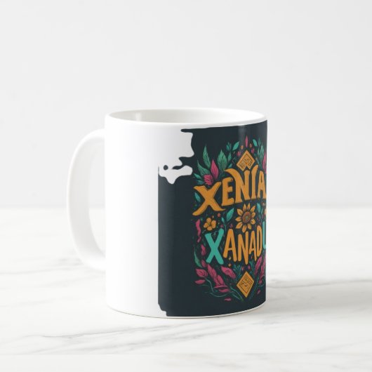 Xenial Xanadu Kaffeetasse (Vorderseite Links)