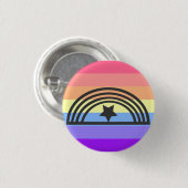 Xenogender Button (schwarz) (Vorne & Hinten)