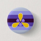 Xenogender Iris Button (Vorderseite)