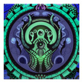 Xenomul Gateway Surreal Glossy Poster (Vorderseite)